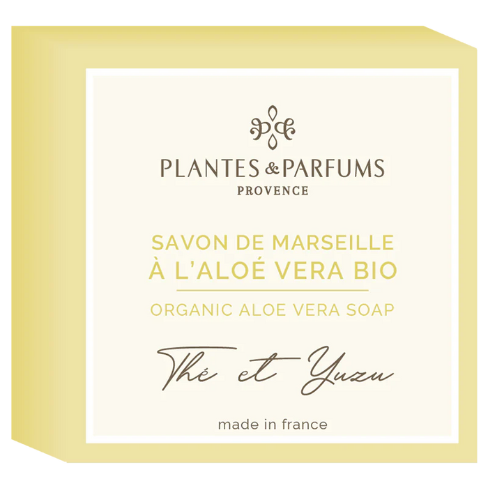 Plantes & Parfums | Marseille Scented Soap (The et Yuzu) 100g