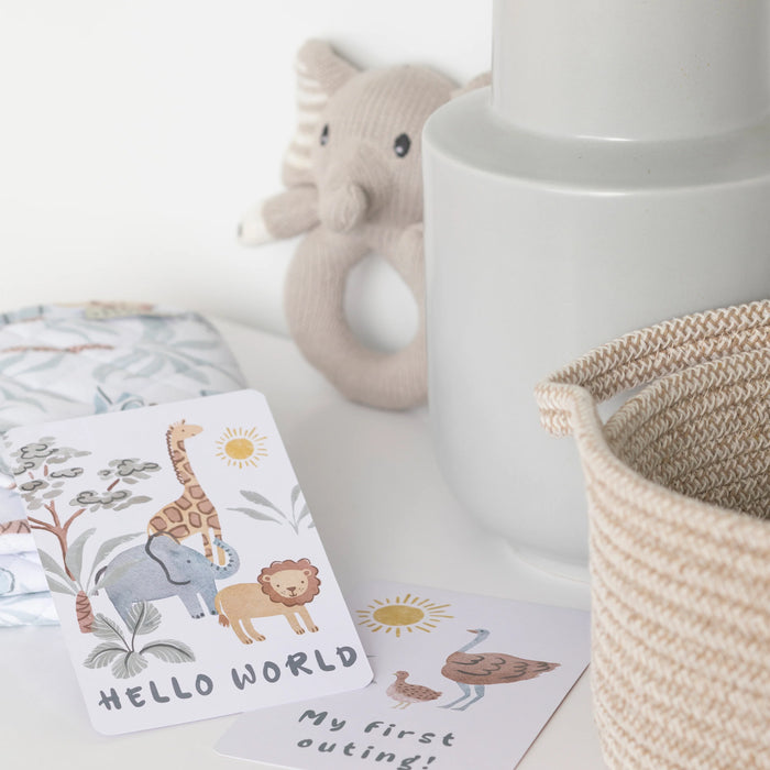 Lolli Living | Milestone Cards - Wild Safari