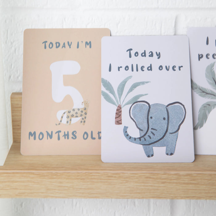 Lolli Living | Milestone Cards - Wild Safari