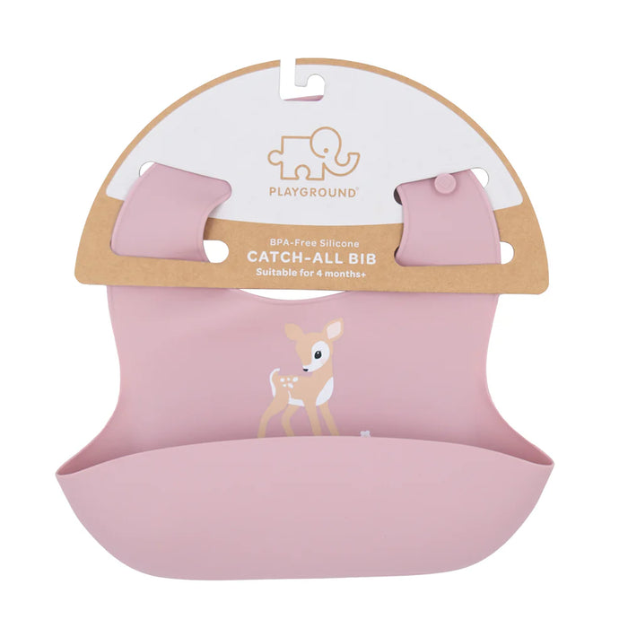 Playground | Silicone Bib - Fawn/Lilac