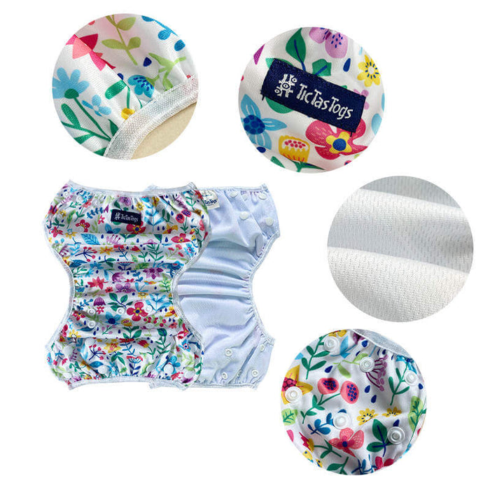 Reuseable Swim Nappy 2 Pack | Ditsy Daisy