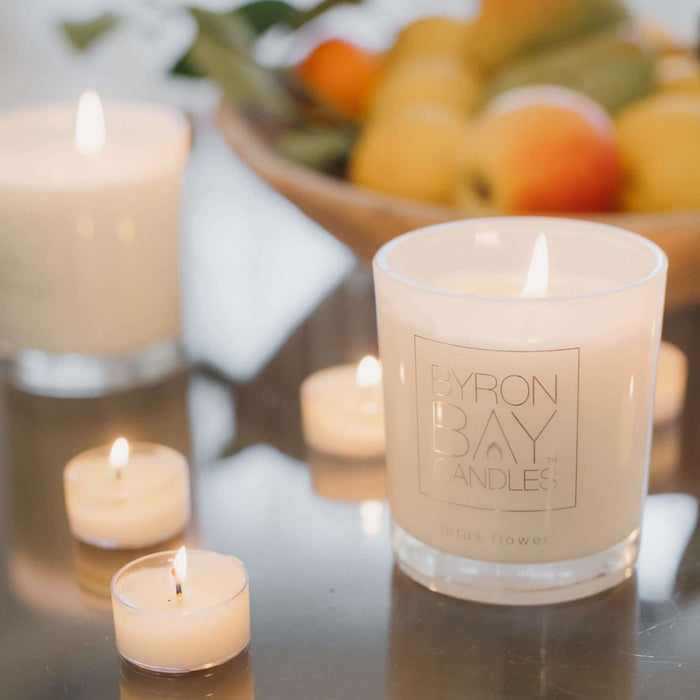 Byron Bay Candles | 30 Hour Scented Pure Soy Candle - Coconut Lime