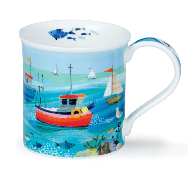 Dunoon | Bute Shore Life Fishing Boats Mug