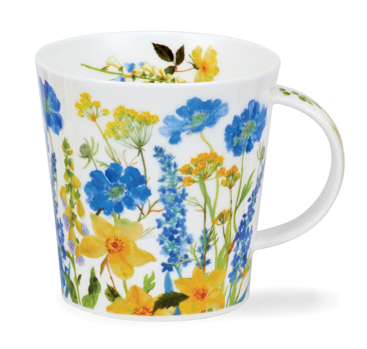 Dunoon | Cairngorm Cottage Border Blue Mug