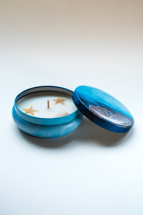 Flame Tray |  Scented Candle - Ocean Breeze