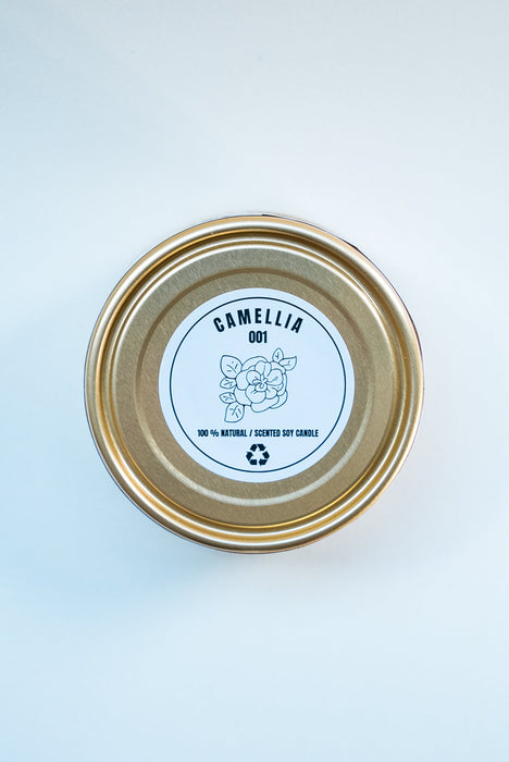 Flame Tray | Canned Candle - Camellia