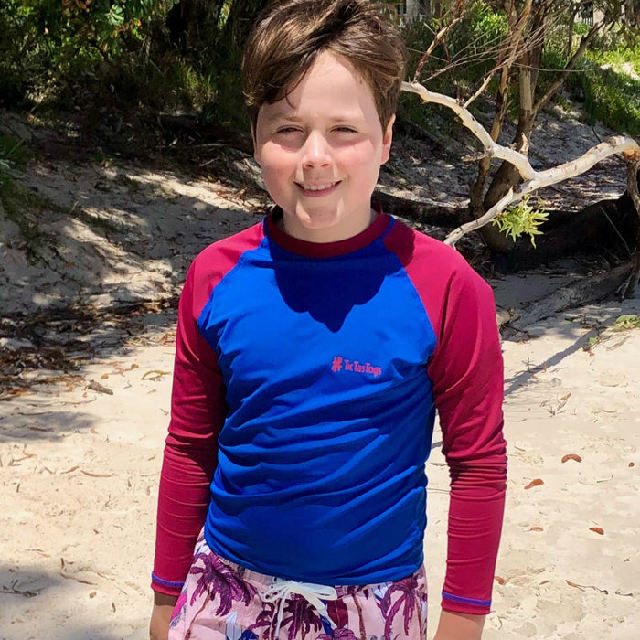 Boys Sunsafe Long Sleeve Rashguard | Surf's Up!