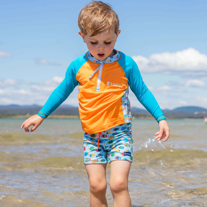 Kids Rashguard Li'l Rascal Rashie | Fish Frenzy