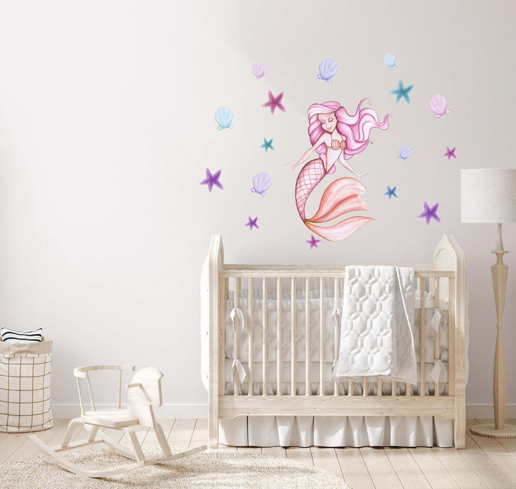 Wall Decals - Mermaid Pixie