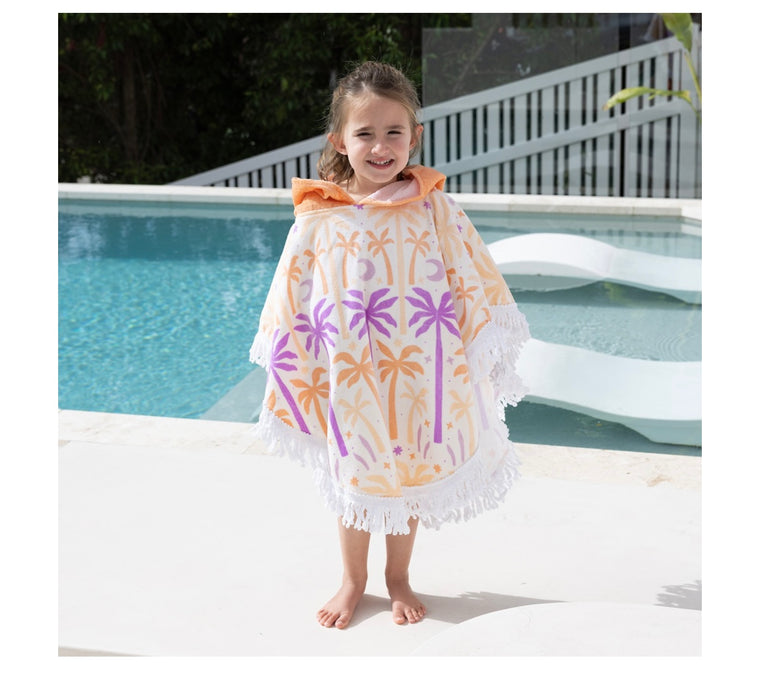 Bambury | Kids Shaped Poncho Luna Tree