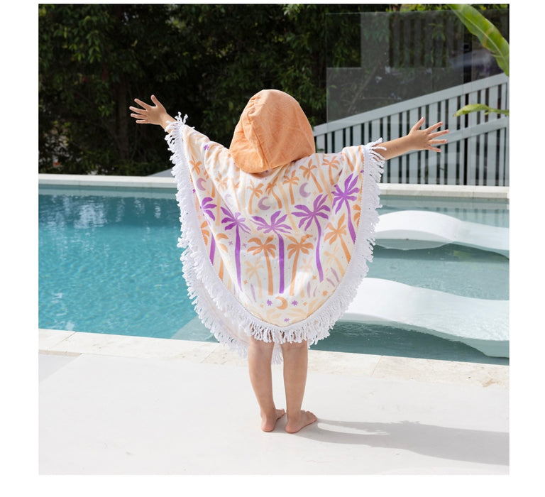 Bambury | Kids Shaped Poncho Luna Tree