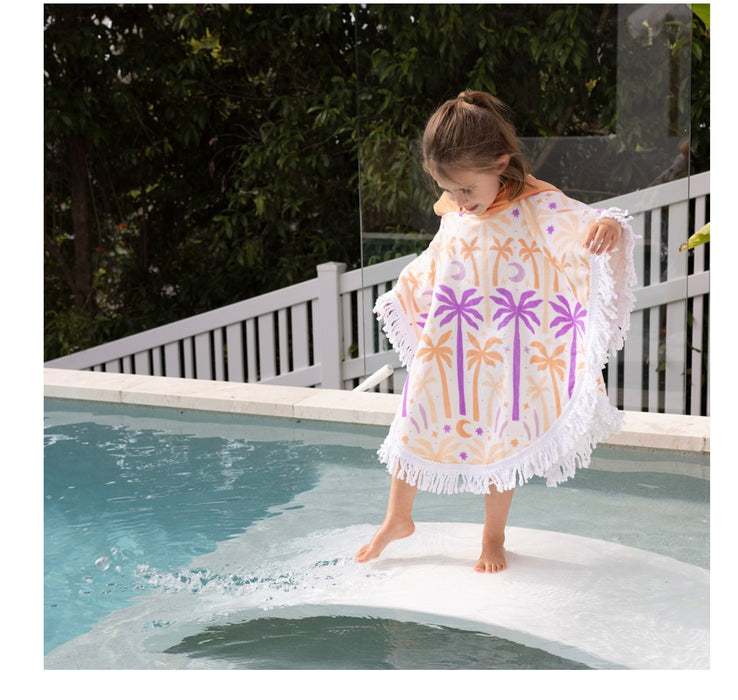 Bambury | Kids Shaped Poncho Luna Tree