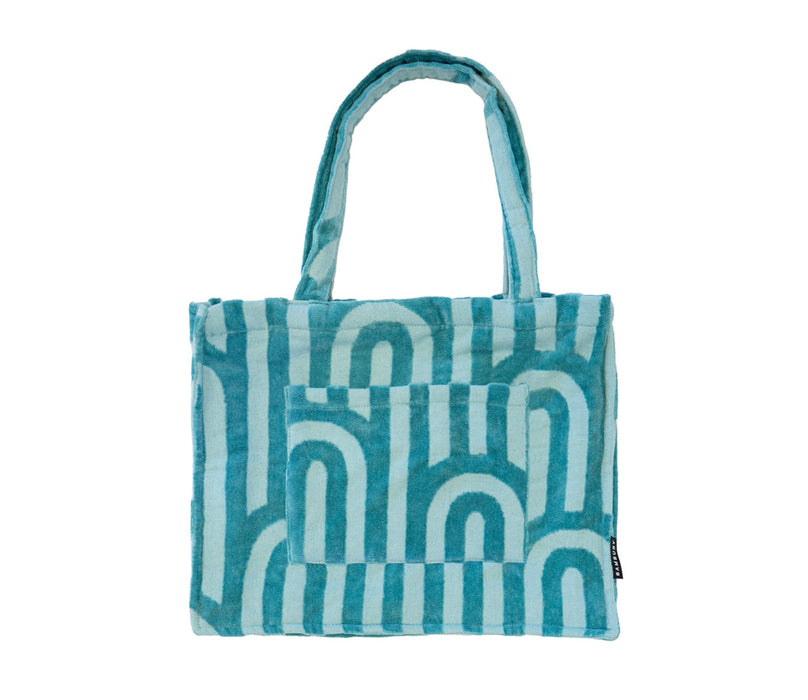 Bambury | Hilo Tote Bag Arcade - Turquoise