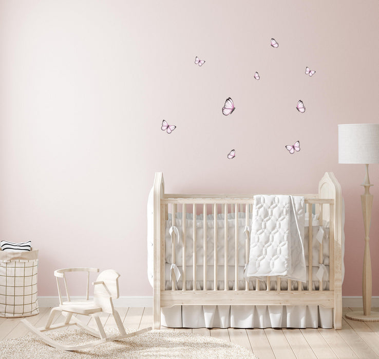 Wall Decals - Pastel Butterflies