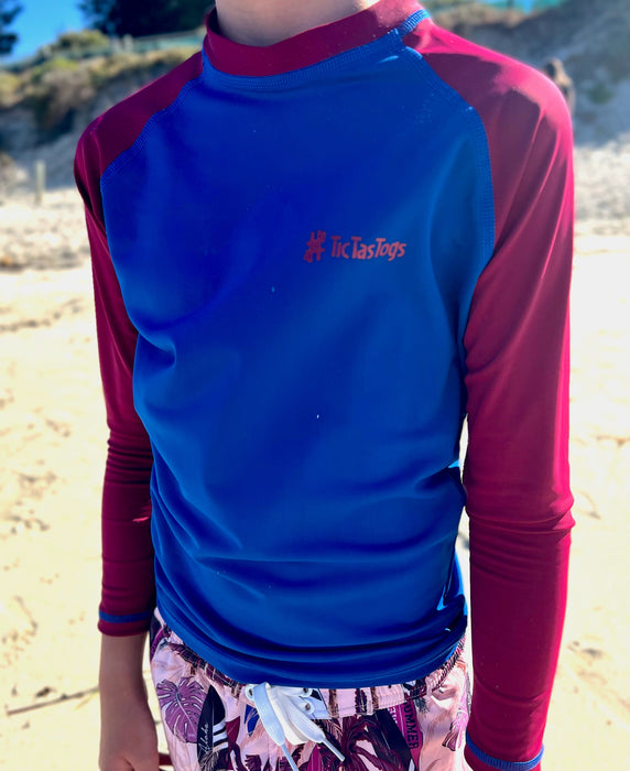 Boys Sunsafe Long Sleeve Rashguard | Surf's Up!