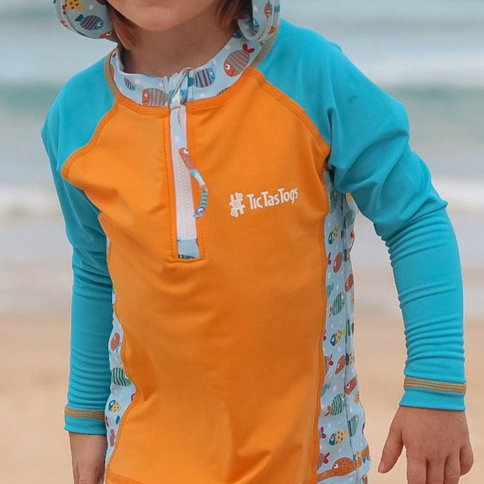 Kids Rashguard Li'l Rascal Rashie | Fish Frenzy