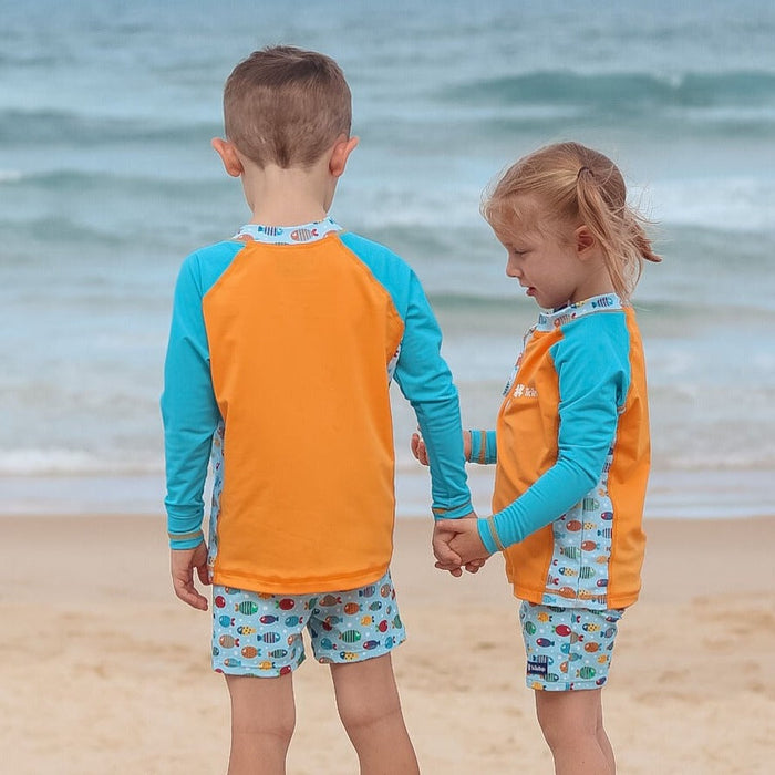 Kids Rashguard Li'l Rascal Rashie | Fish Frenzy