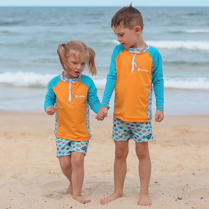 Kids Rashguard Li'l Rascal Rashie | Fish Frenzy