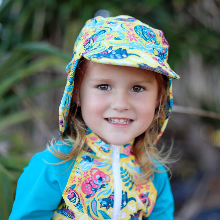 Kids Swim flap cap | Aussie Animalia