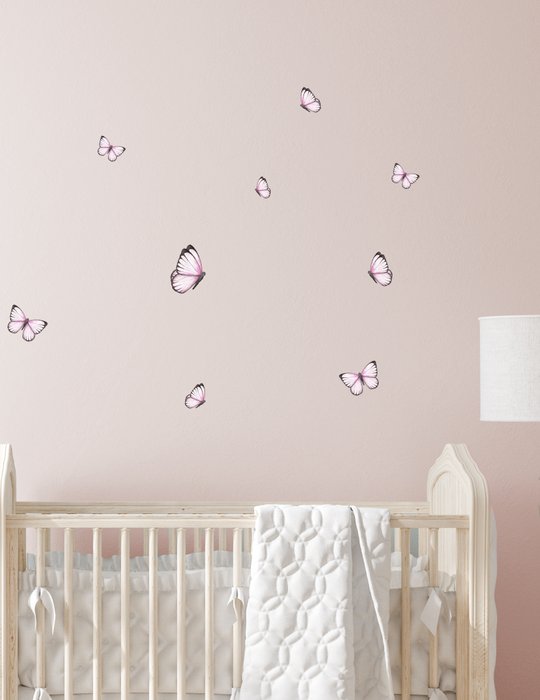 Wall Decals - Pastel Butterflies