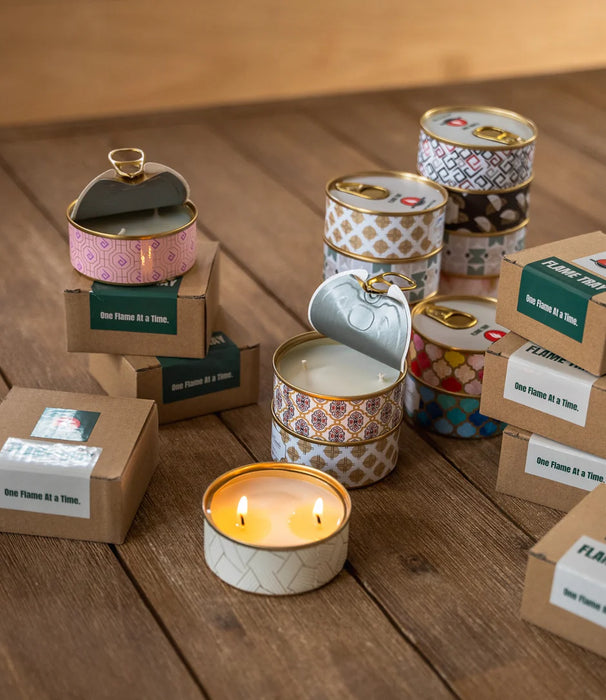 Flame Tray | Canned Candle - French Countryside