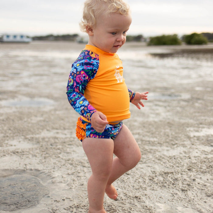 Girls Ruffles 'n' Rashguard | Aussie Carnivale