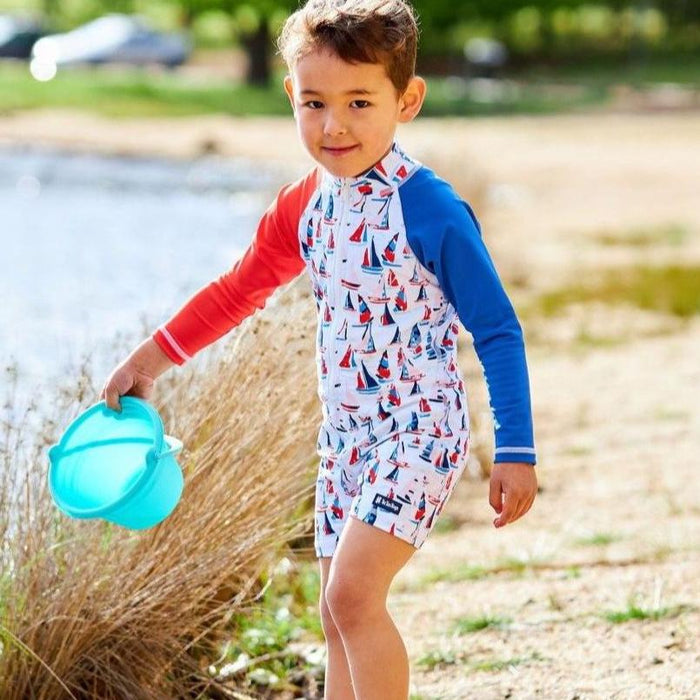 Boys All-in-one Swim Sunsuit | Sailaway