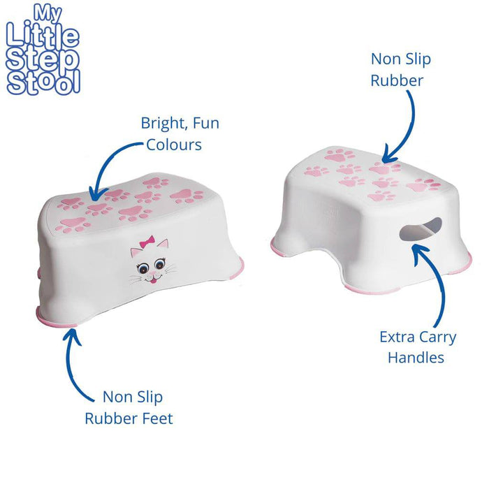 My Little Step Stool - Cat - Lozza’s Gifts & Homewares 