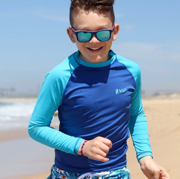 Boys Sunsafe Long Sleeve Rashgaurd | Jungle