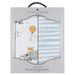 2pk Cot Fitted Sheets - Up Up & Away - Lozza’s Gifts & Homewares 