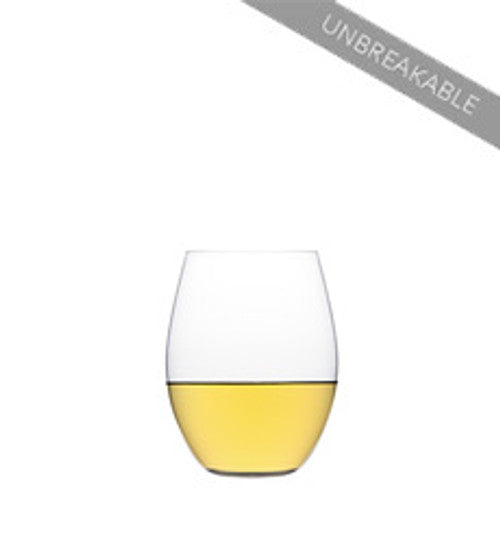 Plumm Outdoors | Stemless WHITE+ Wine Glass (Four Pack) - Unbreakable