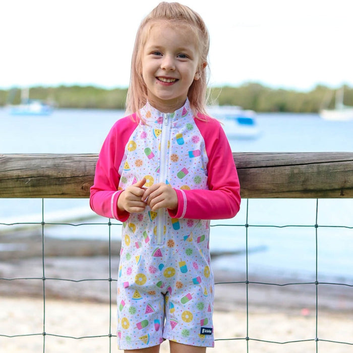 Girls All-in-one Swim Sunsuit | Sunshine Sweets